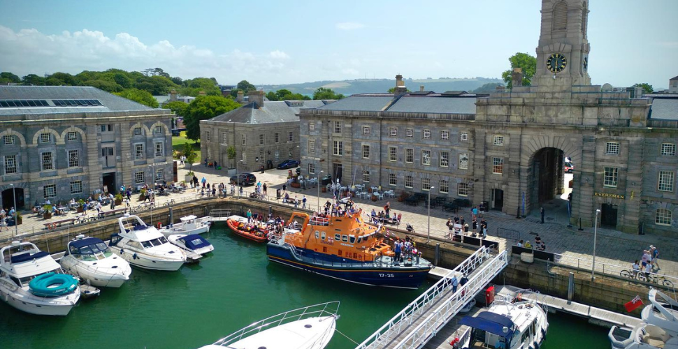 RNLI at Royal William Yard, Plymouth